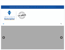 Tablet Screenshot of gestionglobal.org